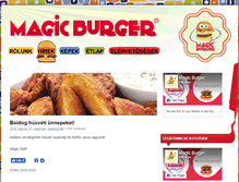 Tablet Screenshot of magicburger.hu